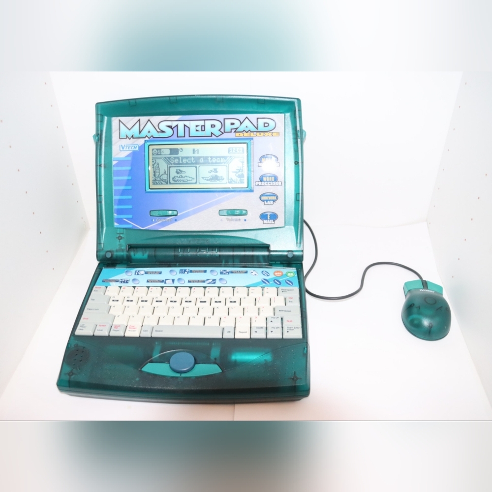 Vtech Master Pad Deluxe Electronic Learning Laptop